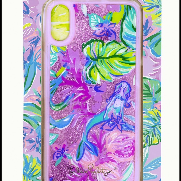 NWT Lilly Pulitzer Glitter iPhone Case - Picture 1 of 7